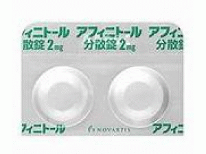 依维莫司分散片Everolimus（Afinitor dispersible Tablets 2mg）