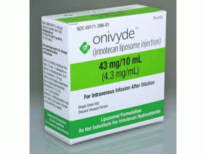 伊立替康脂质体注射剂Onivyde injection 43mg/10mL