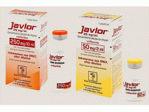 长春氟宁注射溶液Javlor 25mg/ml.Inf.1X2ML(vinflunine)