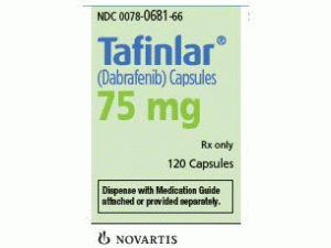 达拉菲尼胶囊dabrafenib mesylate（Tafinlar Capsules 75mg）