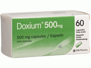 羟苯磺酸钙胶囊(Doxium Kapseln 500mg)