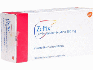 拉米夫定薄膜片Lamivudine(Zeffix Filmtabletten 28x100mg)说明书