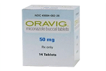 咪康唑含片(miconazole/ORAVIG TAB 50MG )说明书