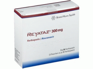 硫酸阿扎那韦胶囊(Atazanavir/Reyataz 300mg Hartkapseln 3X30ST )说明书