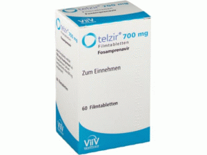 福沙那伟钙薄膜衣片(fosamprenavir/elzir 700mg Filmtabletten)说明书