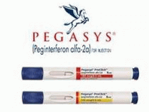 聚乙二醇干扰素α-2a预充注射笔(Pegasys Injektionslösung 180ug Fertigpen）说明书
