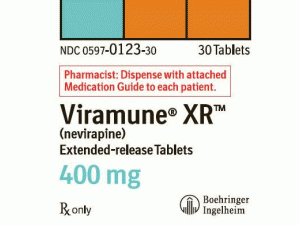 奈韦拉平缓释片(nevirapine/Viramune XR Tablet 400mg)说明书