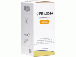 达鲁那韦薄膜片(Darunavir/Prezista Filmtabletten 600mg)说明书