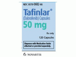 甲磺酸达拉菲尼胶囊Tafinlar 50mg Capsules(Dabrafenib )说明书