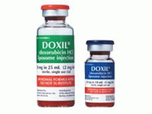 盐酸阿霉素脂质体注射溶液(doxorubicin HCl、Doxil 50mg/ml 25ml)说明书