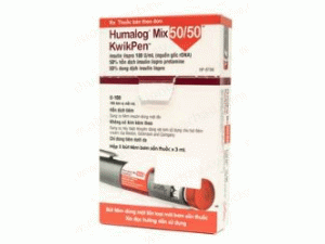赖脯胰岛素蛋白预装注射笔(Humalog Mix 50/50 KwikPen 5X3ml)说明书