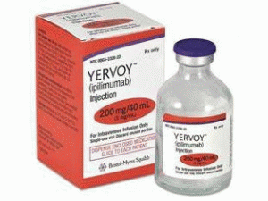 伊匹单抗注射液Yervoy infusion 200mg/40ml（ipilimumab ）说明书