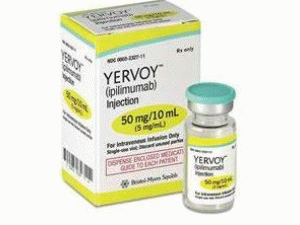伊匹单抗注射液Yervoy infusion 50mg/10ml（ipilimumab ）说明书