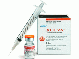 地诺单抗注射剂denosumab (XGEVA 120MG/1.7ML SDV)说明书