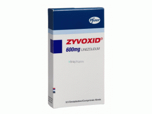 奈唑利得片 Linezolid(Zyvoxid Tablets 600mg)