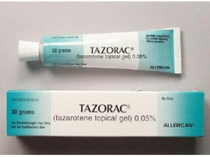 他扎罗汀凝胶Tazorac 0.05% top gel 30g(tazarotene )说明书