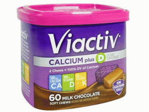 碳酸钙/维生素D3/维生素K1/软咀嚼片(VIACTIV SOFT CHEW TABLET)说明书