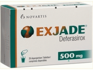 地拉罗司薄膜衣片Exjade filmcoated tablets 500mg(deferasirox )说明书