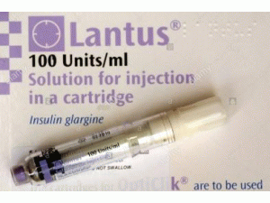 甘精胰岛素注射药筒Lantus 100E/ml 10X3ml(insulin glargine )说明书