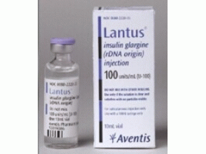 甘精胰岛素注射液Lantus 100U/ml 10ml (insulin glargine )说明书