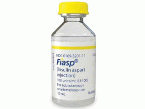 门冬胰岛素液insulin aspart(FIASP injection 10mL 100units)