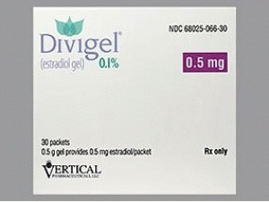 Divigel topical 0.1％gel 0.5mg(Estradiol 雌二醇凝胶)说明书