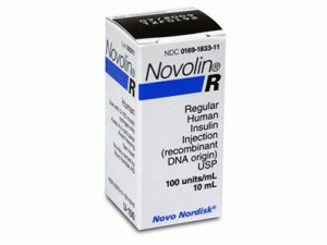 人重组低精蛋白胰岛素悬浮液(NOVOLIN N 100IU)
