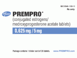 结合雌激素/醋酸甲羟孕酮复方片（PREMPRO TAB 0.625/5MG）