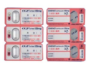 阿瑞匹坦[板装]胶囊Emend Trifold 3Cap/DS PK 1×125mg+2×80mg(Aprepitant)说明书