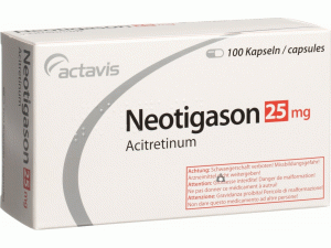 阿维A酸胶囊(Neotigason Kapseln 25mg)