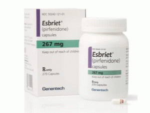 吡非尼酮速释片pirfenidone(Esbriet 267mg tablets)