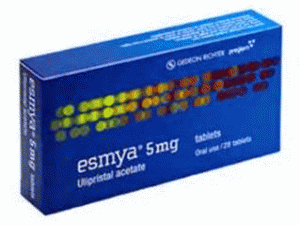 Esmya 5mg Tablet(Ulipristal acetate 醋酸乌利司他片)说明书