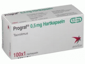 他克莫司硬胶囊Prograf 0,5mg Hartkapseln.100×0,5mg(Tacrolimus)说明书