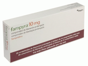 氨吡啶缓释片Fampridin (Fampyra 10Comprimidos 28×10mg)