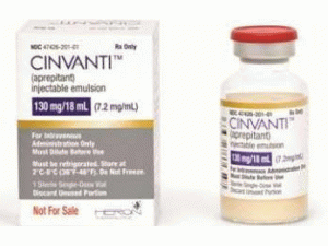 阿瑞匹坦注射用乳剂Cinvanti 130mg/18ml inj(aprepitant)说明书