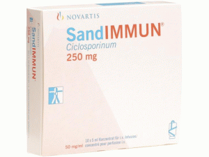 环孢素注射液(Sandimmun Infusionskonzentrat 250mg/5ml)