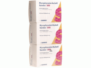 霉酚酸酯胶囊(Mycophenolat Mofetil Sandoz Kapseln 500mg)
