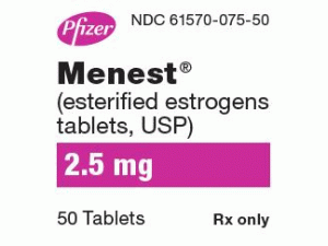 酯化雌激素片Menest Tablets 2.5mg（Esterified estrogens ）说明书