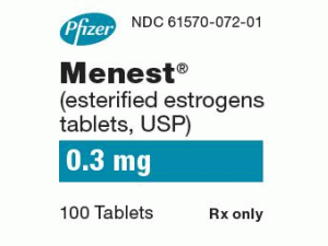 酯化雌激素片Menest Tablets 0.3mg（Esterified estrogens ）说明书