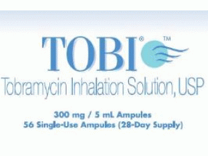妥布霉素喷雾器吸入溶液tobramycin(Tobi Inhalationslösung 300mg/5ml)
