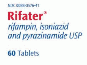 复方利福平/异烟肼/吡嗪酰胺片(Rifater Tablets 120mg/50mg/300mg)说明书