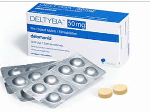 迪拉马尼片DELTYBA 50mg Filmtabletten(delamanid)说明书