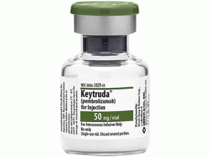 派姆单抗冻干粉注射剂(Keytruda Injection 50mg vial)说明书