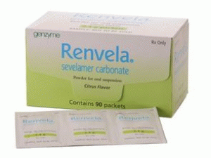 碳酸司维拉姆干混悬剂Sevelamer carbonate (Renvela 2.4g Pulver)