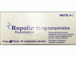 富马酸卢帕他定薄膜片Rupafin 10mg comprimidos说明书