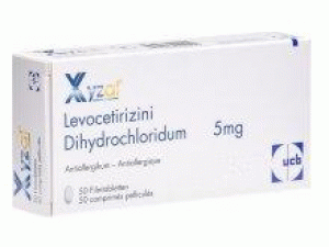 盐酸左西替利嗪薄膜片 Xyzal 5mg Filmtabletten(Levocetirizine )说明书