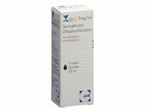 盐酸左西替利嗪口服溶液Xyzal Tropfen 20ml(Levocetirizine)说明书