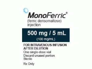 去铁麦角糖铁_Monoferric_去铁麦角糖铁注射剂ferric derisomaltose说明书