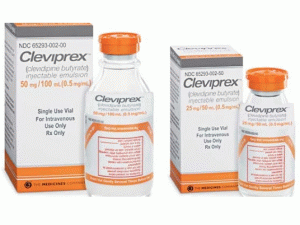丁酸氯维地平静脉注射用乳剂（CLEVIPREX）-丁酸氯维地平说明书