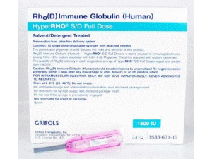 免疫球蛋白（人）_HyperRHO_免疫球蛋白（人）预填充注射器
